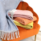 Scatter Box Throw - Geo - Geometric Design - Fringed - Lifestyle Shot