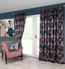 Tasmin Double Pinch Pleat Curtains