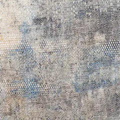 Closeup image of silver/mink velvet cushion in 43cm size. Made from Jacquard fabric by Scatter Box