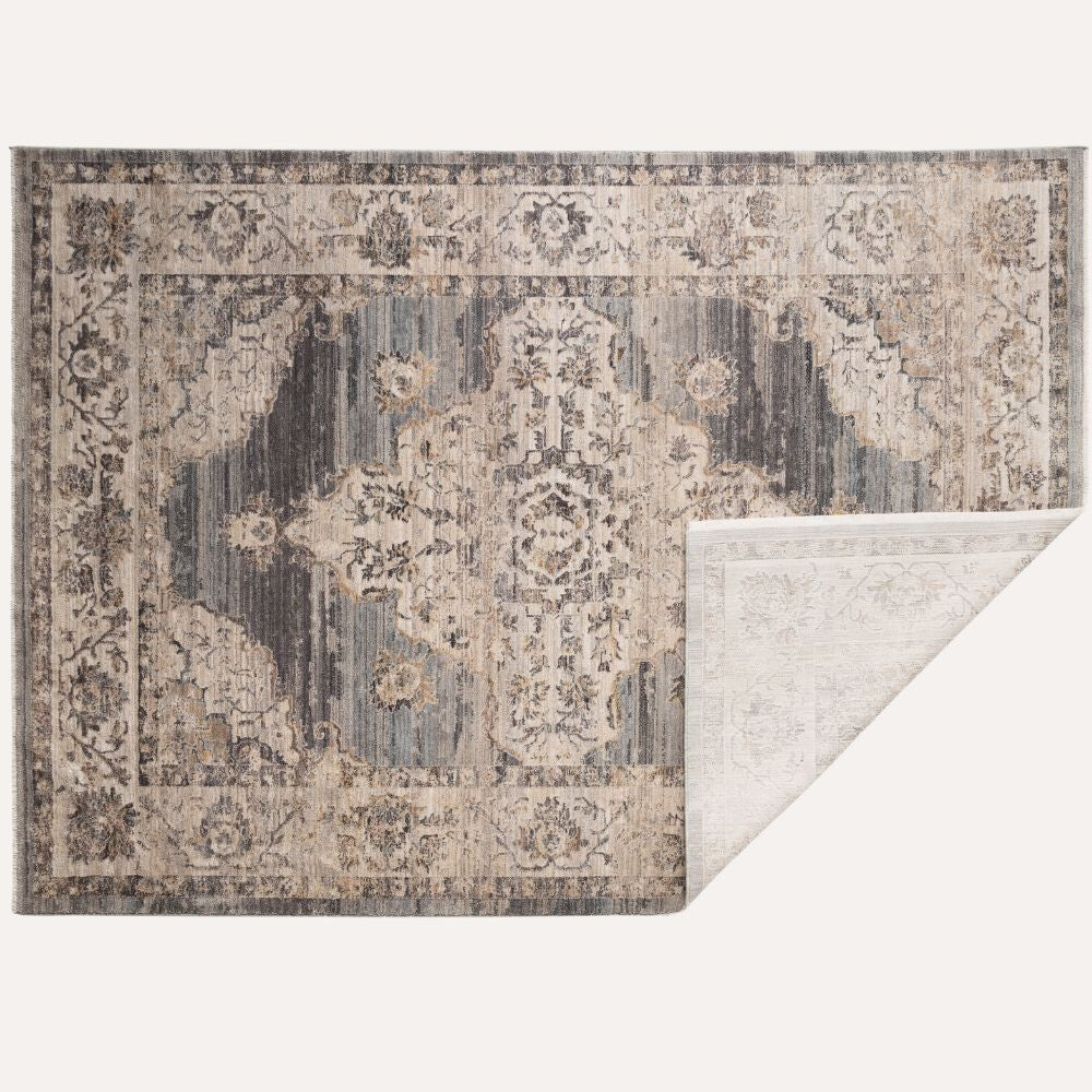 Scatter Box Vintage Damask Rug