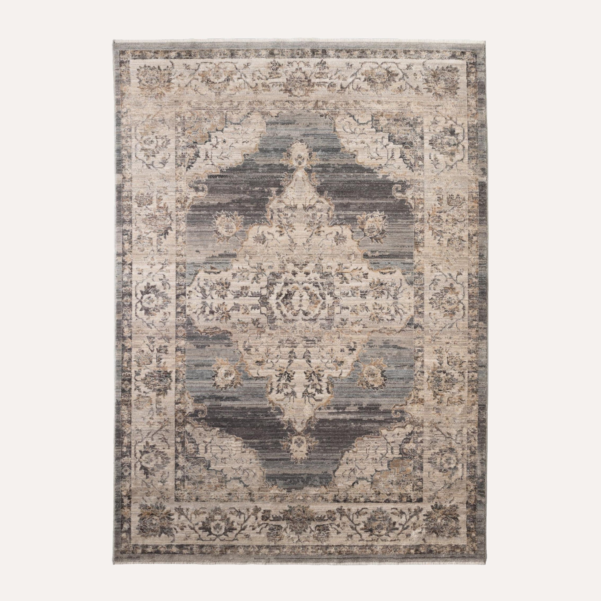 Scatter Box Vintage Damask Rug