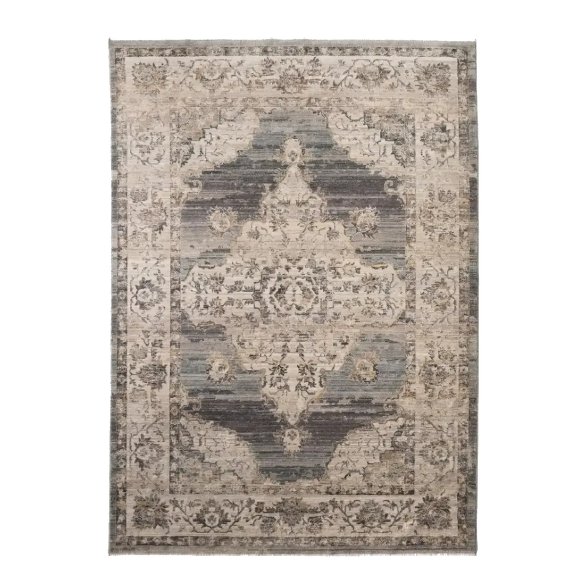 Vintage Damask Rug