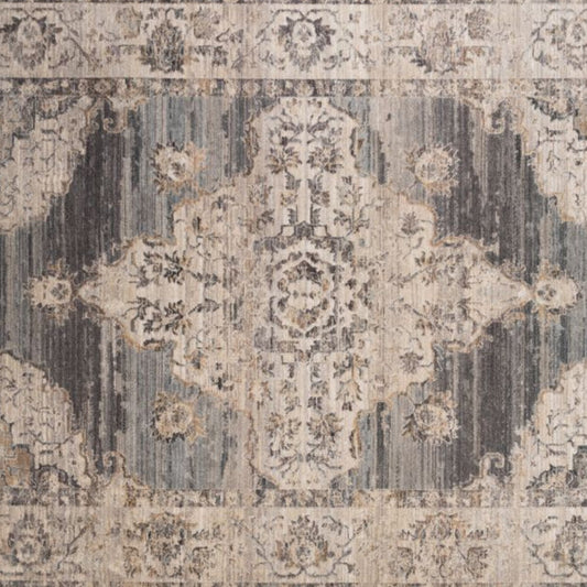 Vintage Damask Rug