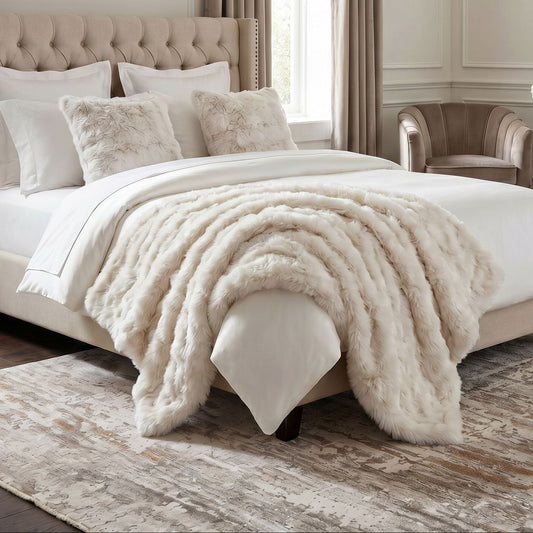 Flynn Faux Fur Throw